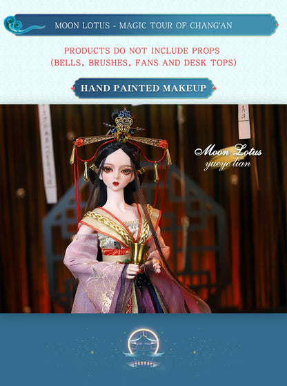 DBS BJD Fantasy Fairy 1/3 Doll Mechanical Body Joints With Makeup Hair Eyes Clothes 62CM Customized Gift SD