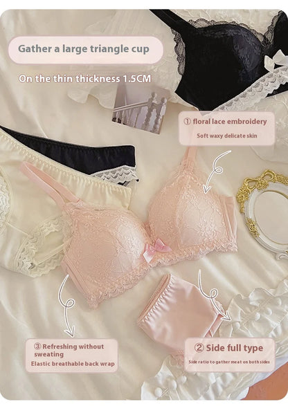 Women's Lace Bra & Panty Set