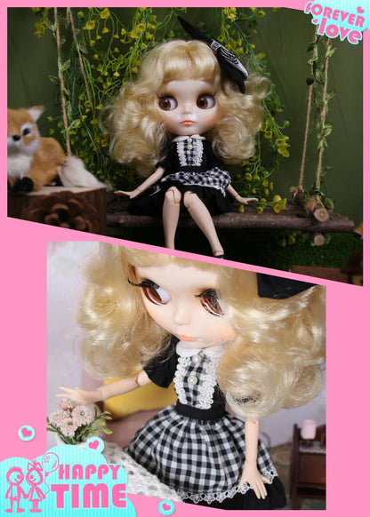 ICY DBS Blyth doll White Skin Glossy face Matte face Joint body with hand set A&B 1/6 bjd suitable diy makeup Special price