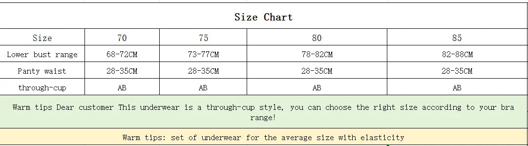 Women's Floral Lace Wireless Bra Set
