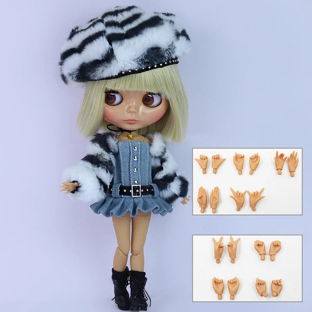 ICY DBS Blyth Doll 1/6 BJD Toy  Joint Body Set for Special Sale Random Eyes 30cm Anime Girl Gift