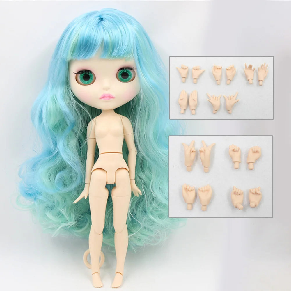 ICY DBS blyth doll 1/6 joint body white skin toy customized doll 30cm bjd random eyes colors anime toy girls gift