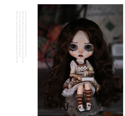 ICY DBS Blyth 1/6 doll hand-painted set double eyelids long eyelashes sleepy eyes doll set SD
