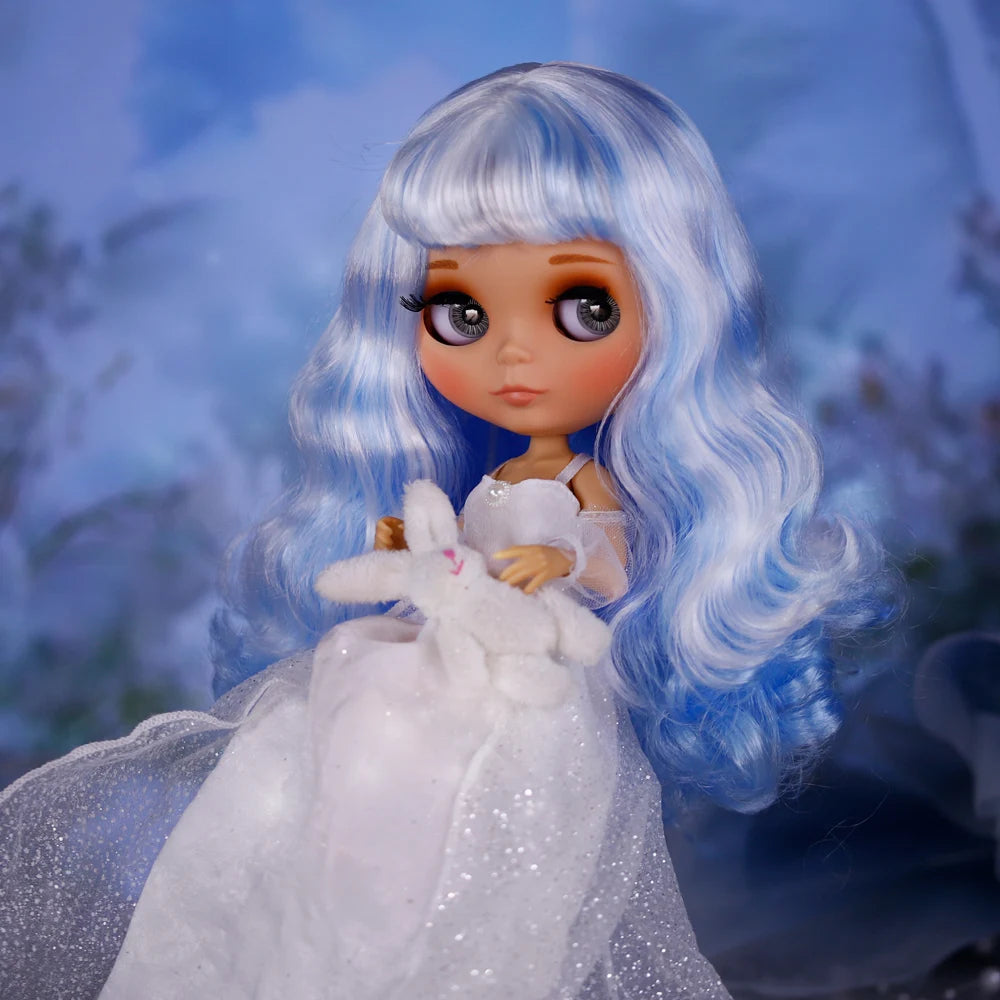ICY DBS Blyth Doll Tan Skin Matte Face With Eyebrows Special Price 1/6 BJD JOINT body Neo Anime