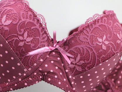 Women's Lace Padded Push-Up Bra