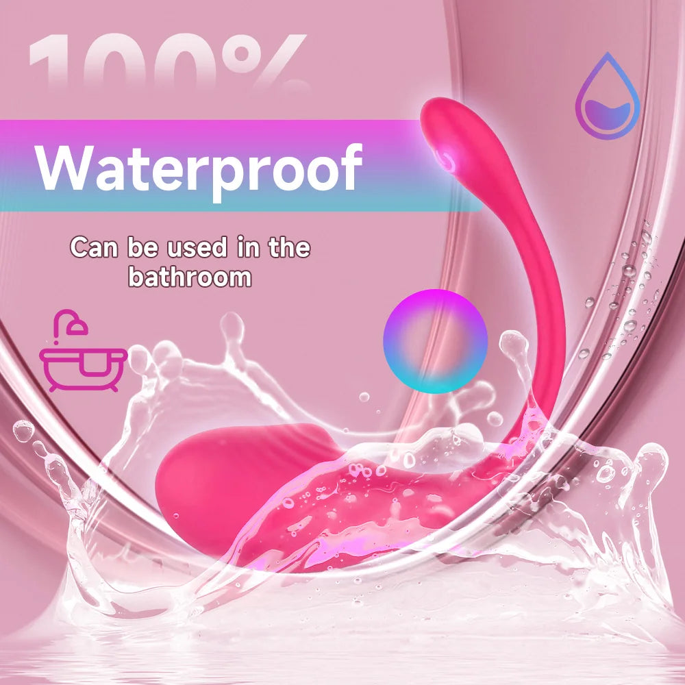 Wireless Bluetooth G Spot Vibrator for Women Dildo APP Remote Control Wear Clit Vibrating Egg Female Panties Sex Toys for Adults