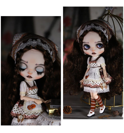 ICY DBS Blyth 1/6 doll hand-painted set double eyelids long eyelashes sleepy eyes doll set SD