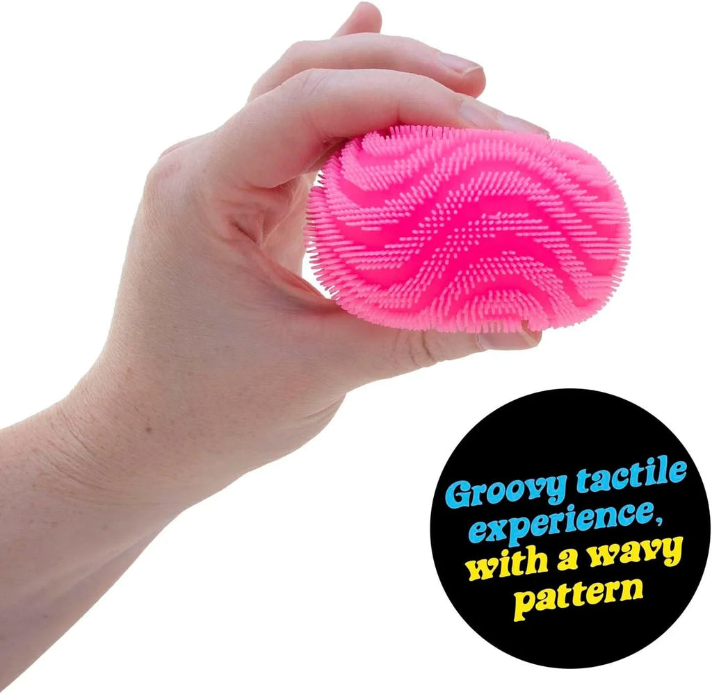 NeeDoh Fuzz Ball Blind Box Series, Soft Stress Relief Fuzzy Ball, Desktop Ornament Fun Squishy Toy for Pressure Relief