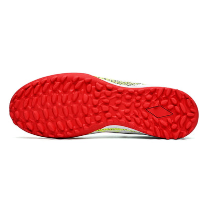 New Men Football Boots Breathable Sport Training Soccer Shoes Cleats Sport Outdoor TF Futsal Match Turf Grass Drop Shipping
