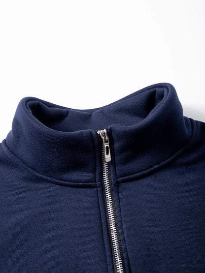 Men's Solid Turtleneck Knit Pullover