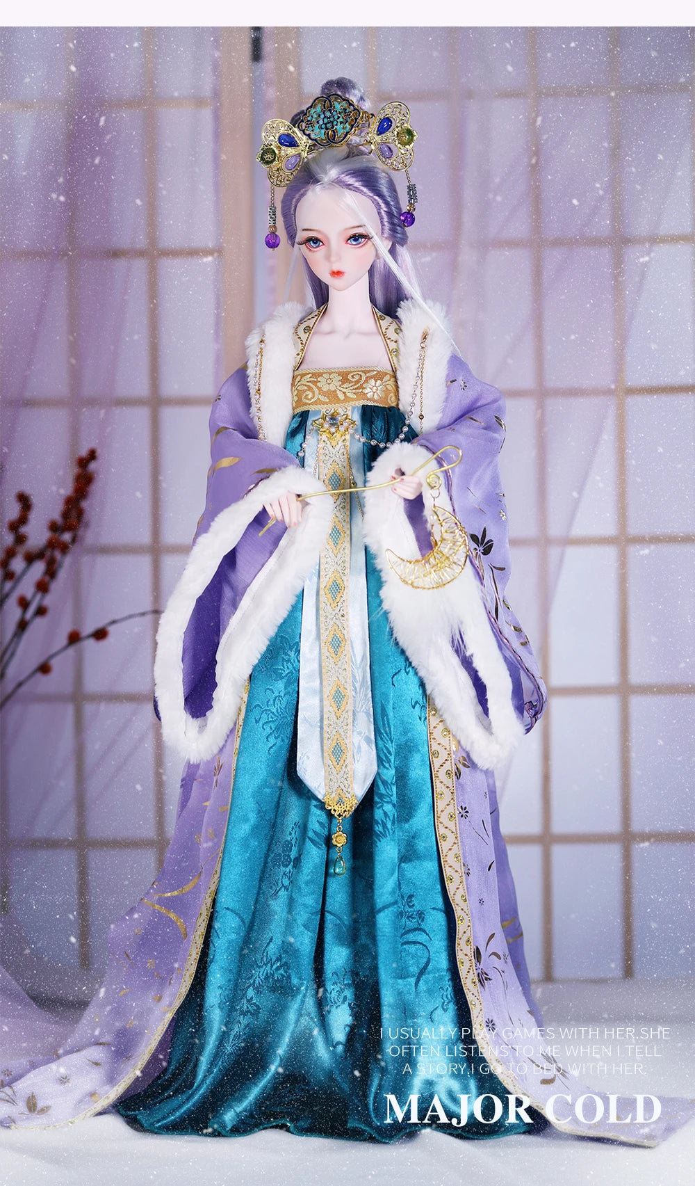 DBS 1/3 BJD toy Dream Fairy Season Series mechanical joint Body hand-painted makeup high quality 60cm collection doll sd