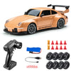 RC Drift Car 1:24 Remote Control Car for Adult 20KM/H 4WD High Speed RC Cars with LED Lights Extra Drifting Tires Vehicle Toy