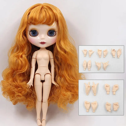 ICY DBS Blyth Doll icy 1/6 bjd 30cm toy white skin joint body naked doll or doll clothes shoes