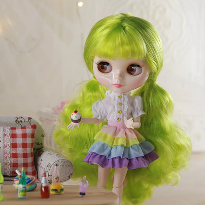 ICY DBS Blyth doll bjd joint body white skin cute birthday costume 1/6 toy 30cm girl gift anime SD