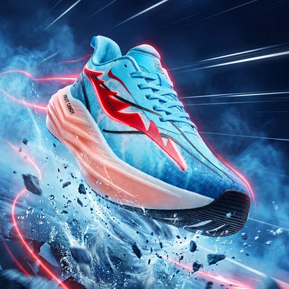 Men's Running Shoes Breathable Couple Trainer Race Luxury shoes Sneakers Mesh Outdoor Non-Slip Jogging Cushioning Off-road Shoes