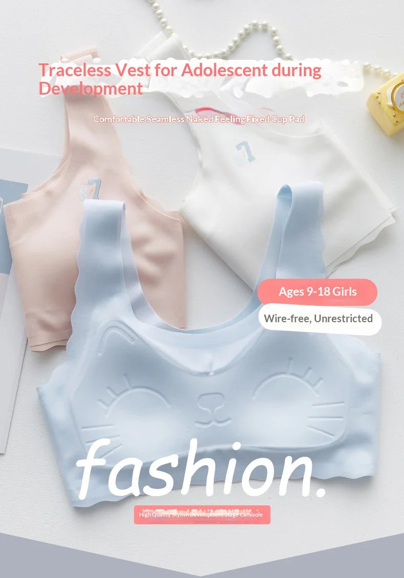 Wireless Ice-Silk Comfort Bra