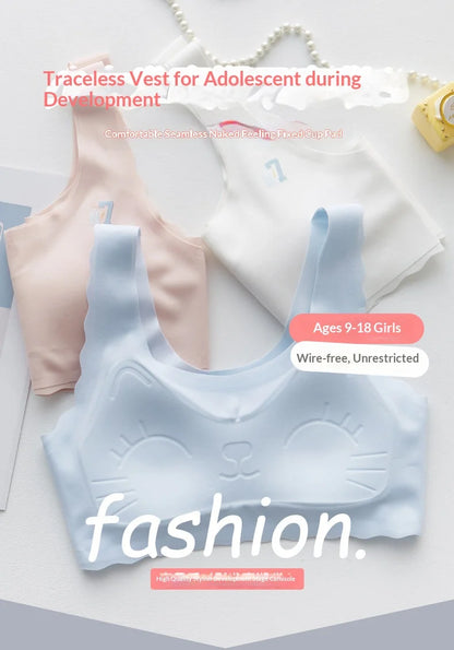 Wireless Ice-Silk Comfort Bra