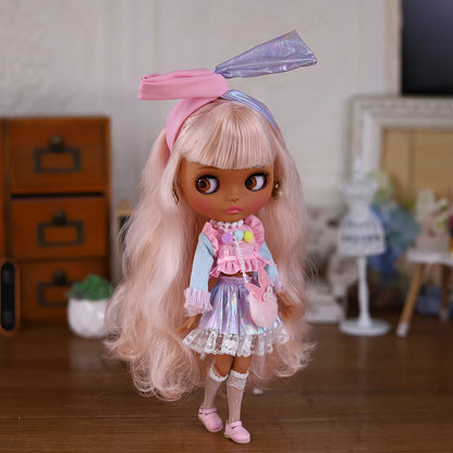 ICY DBS Blyth Doll BJD Joint Body dark Skin Set 1/6  30cm Girl  Gift Anime SD