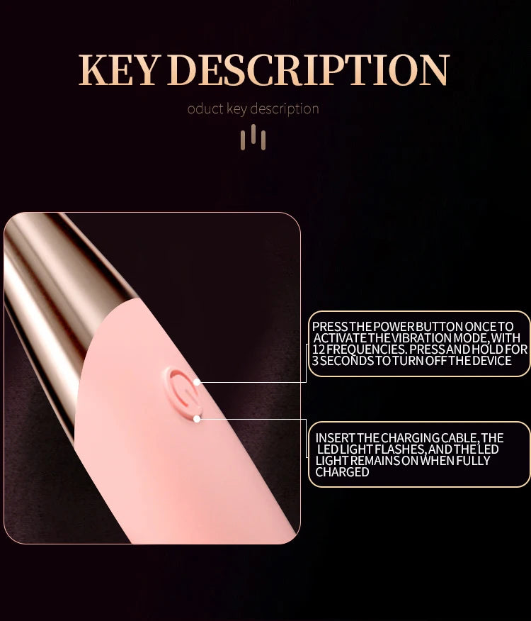 JYSEX Electric massage appliances, namely electric vibrating massager Women's Clitoral Stimulator Strong Vibration Pleasure