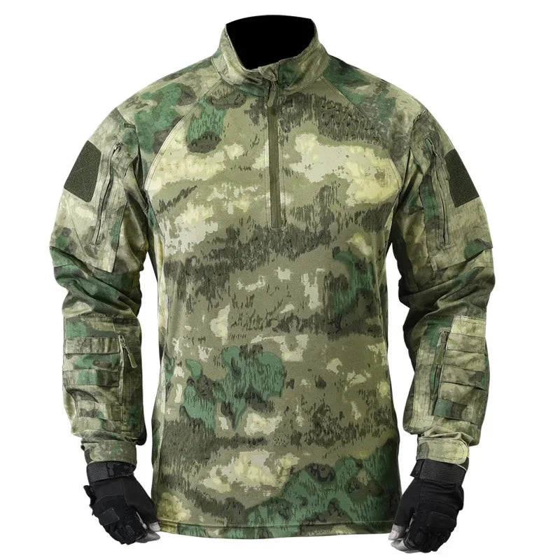 UF PRO Pioneer Frog Suit Summer Quick Drying Training Top G3 Tactical Clothing CP Camouflage Bullet Camping and Hunting T-shirt
