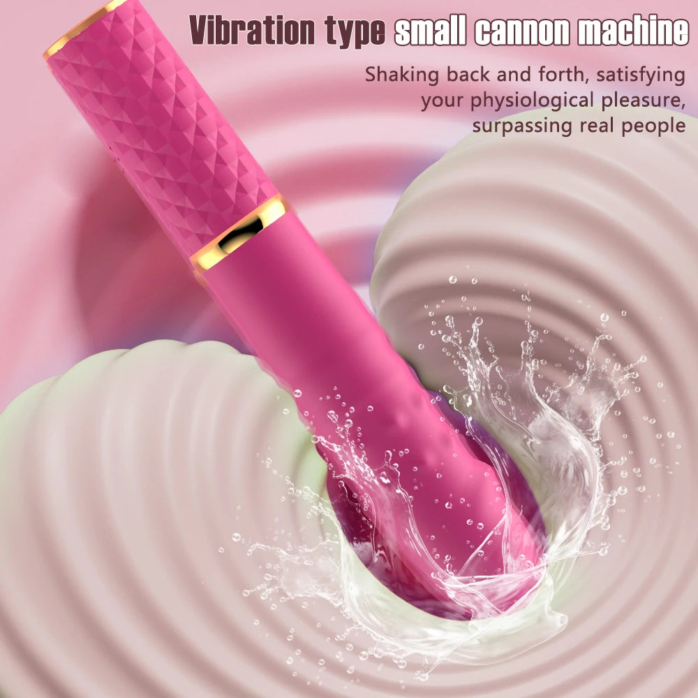 Beginner Sex Machine Telescopic Dildo Vibrator Thrusting Retractable Pussy G Spot Clitoral Anal Stimulation Sex Toys For Women