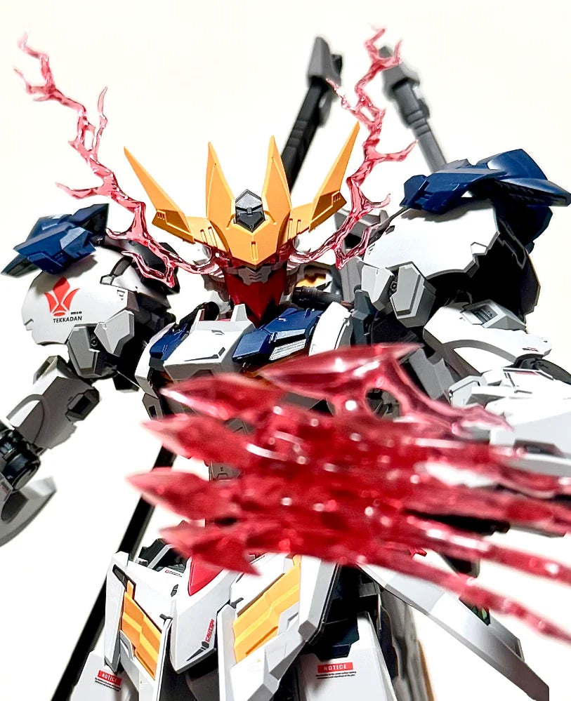 In Stock WOLF Second Batch of Repaired Version Model 1/100 MG Barbatos Wolf King GK Assembled Model Kit Movable Doll Robot