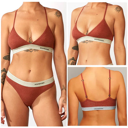Women's Wireless Triangle-Cup Bra