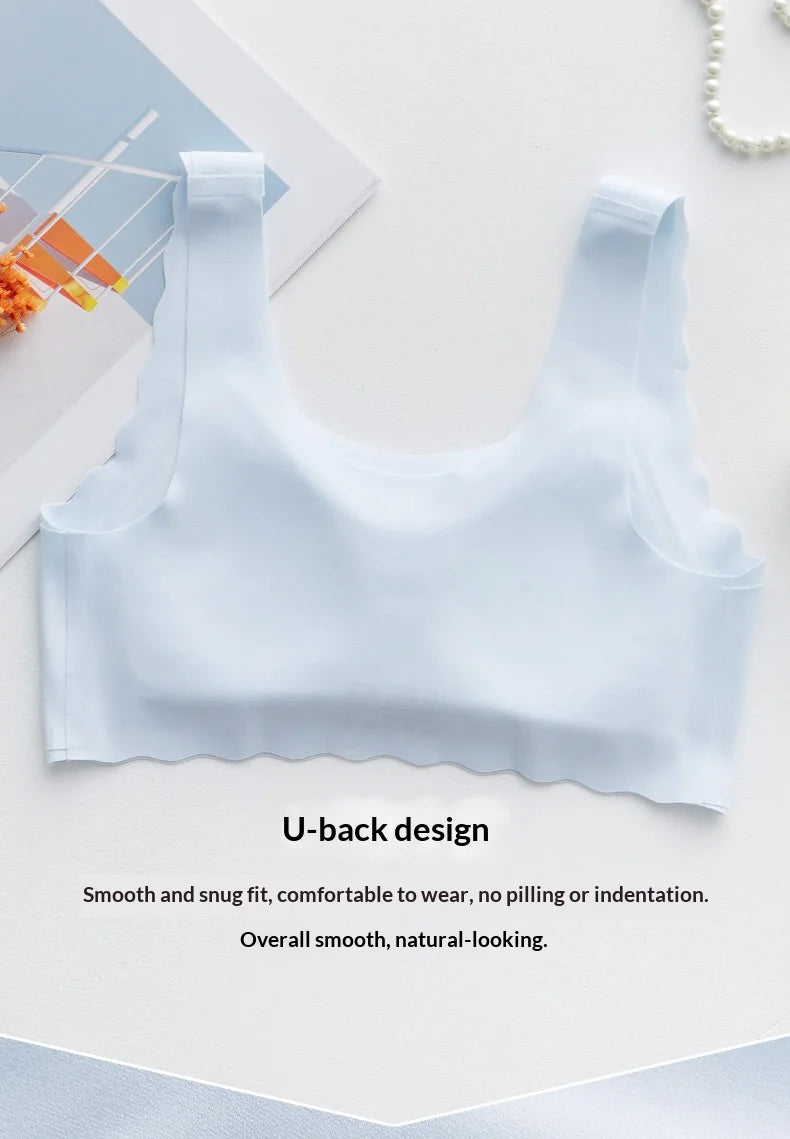 Wireless Ice-Silk Comfort Bra