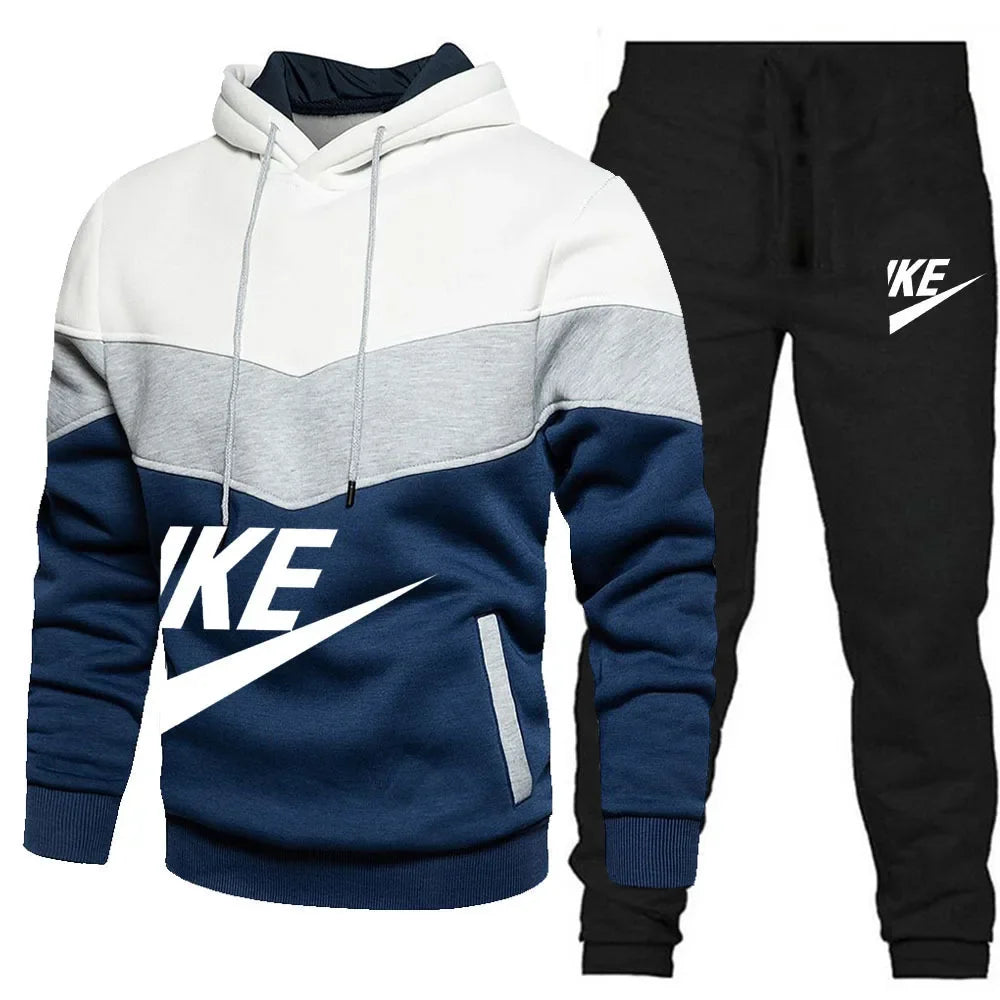 Men's Zip Hoodie & Pants Set