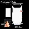 For iPhone 17 Pro Max Air 17Pro 17PM 17Air HD Side Frame Back Full Coverage Protective Film For iPhone17 Border Hydrogel Film