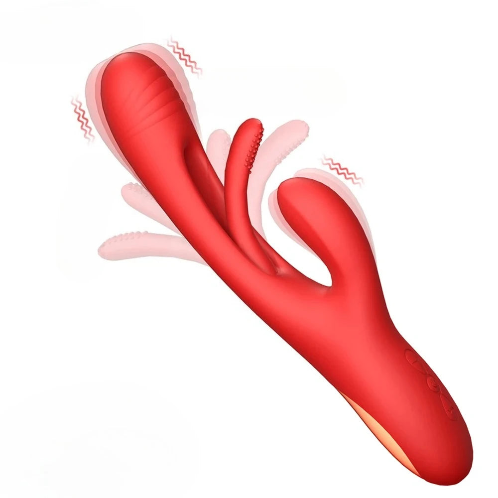 2026 Clit Rabbit Tapping G-Spot Patting Vibrator for Women Clitoris Stimulator 21 Modes Sex Toy Female Goods for Adults
