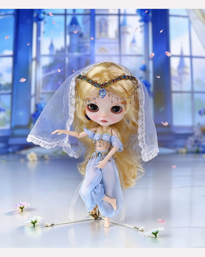 ICY DBS Blyth 1/6 Doll Hand Painted Set Forest Fairytale Frosted Face Doll SD BJD