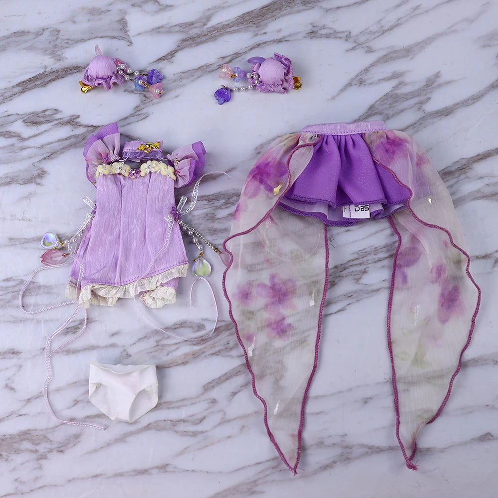 ICY DBS outfits for DREAM FAIRY Doll 1/6 BJD Special Offer clothes girls anime dress