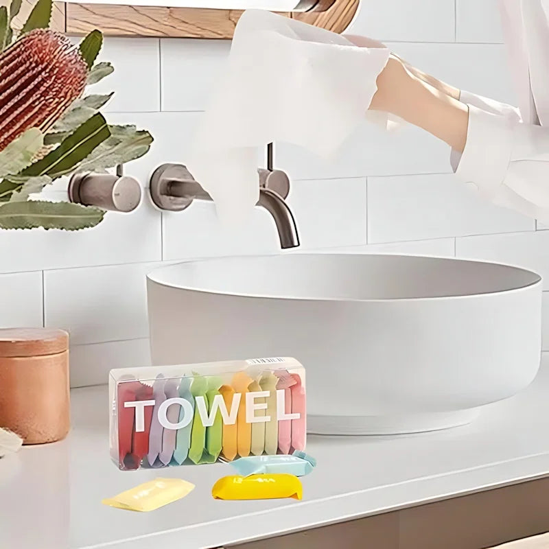 14-Count Single-Use Hand Towels - Thanksgiving Cooking Helper for Grease & Food Residue Cleanup