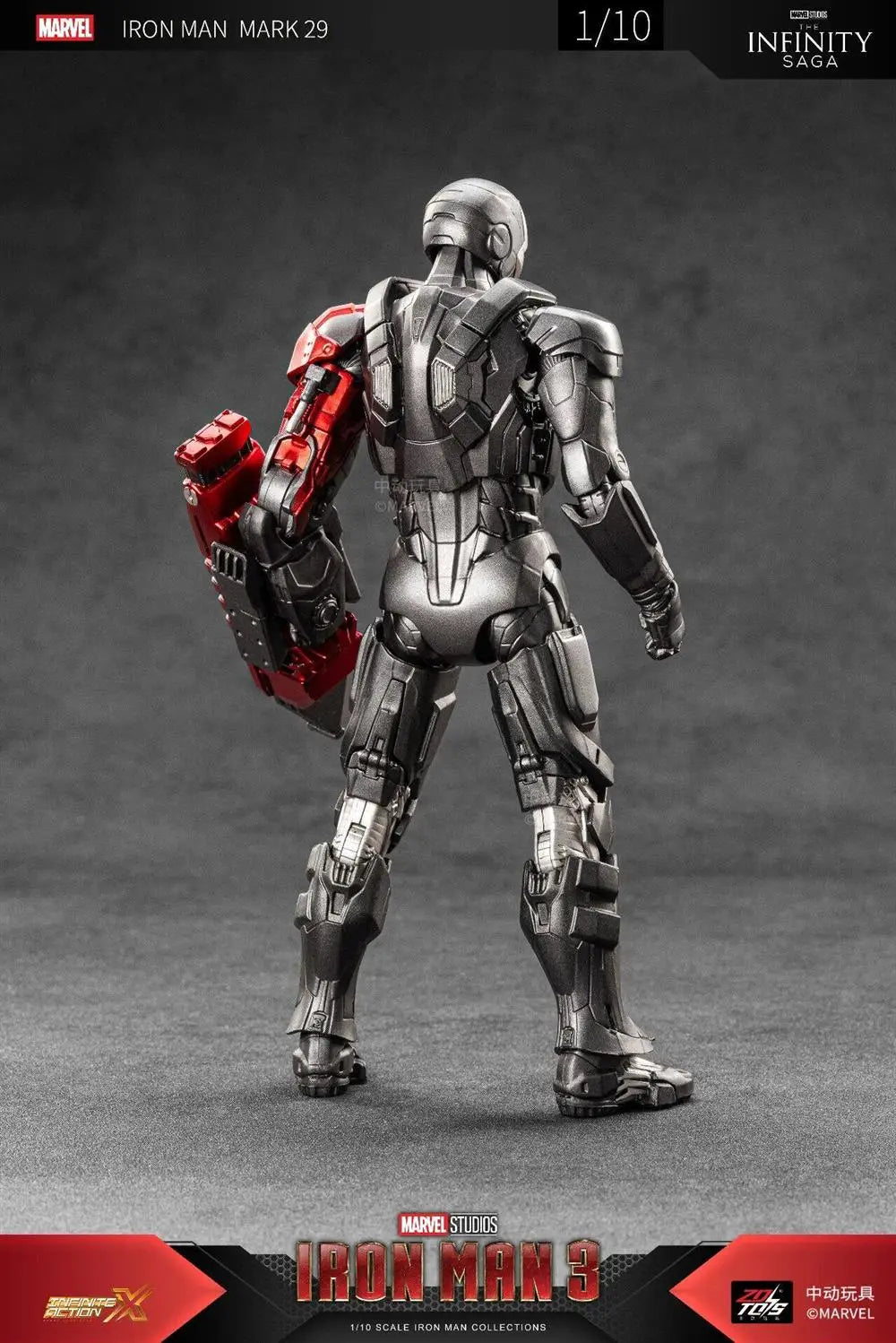 Marvel ZD Toys Iron Man Figure M29 Action Figure Collections Gift