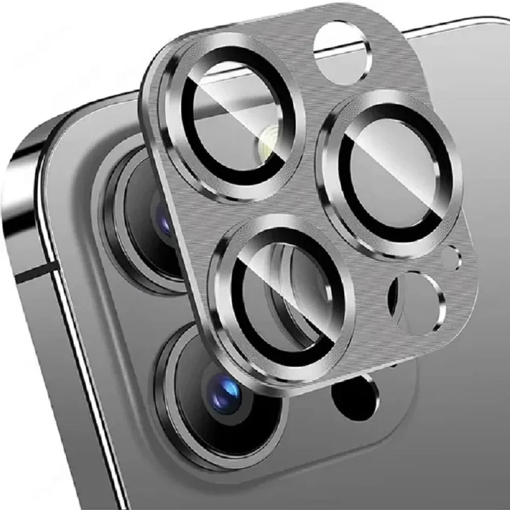 Metal Camera Lens Protector Glass For iPhone 17 Air 16 15 14 Pro Max Lens Funda For iPhone 16 Plus Full Cover Lens Camera Glass