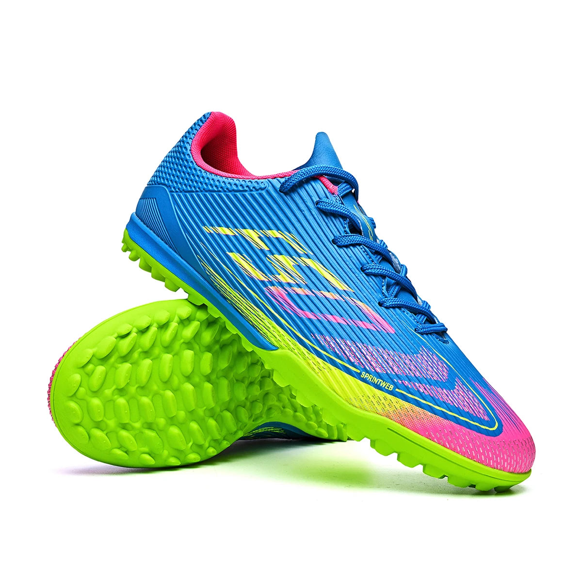 New Men Football Boots Breathable Sport Training Soccer Shoes Cleats Sport Outdoor TF Futsal Match Turf Grass Drop Shipping