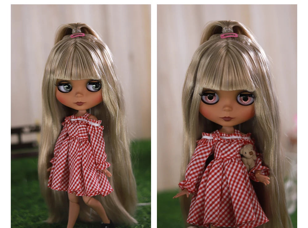 ICY DBS Blyth doll bjd joint body white black skin temperament skirt casual sports skirt 1/6 toy 30 cm girl gift anime SD