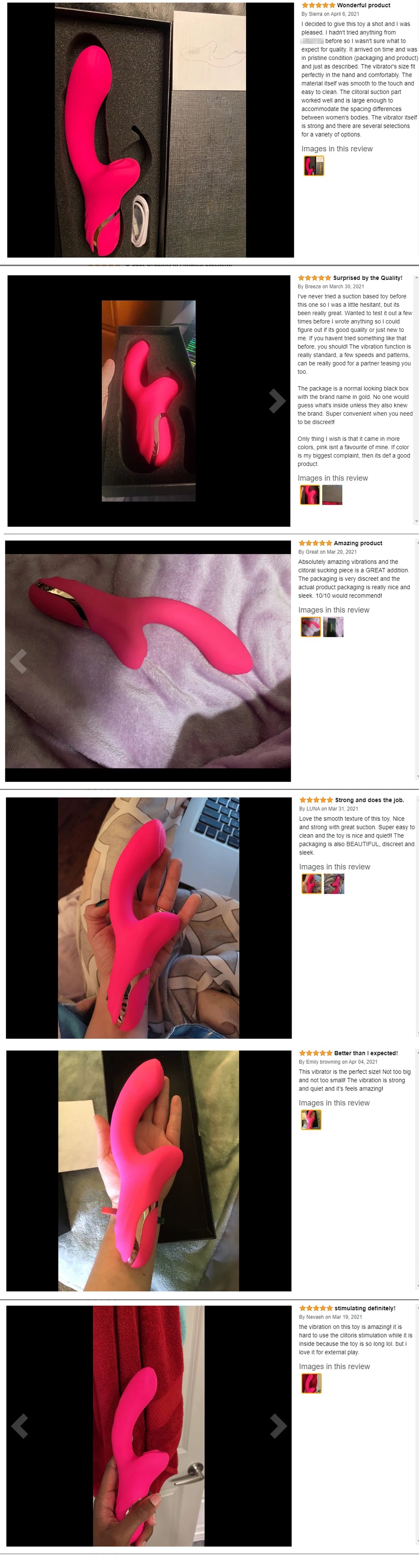 Vibrator For Women 2 In 1 Clitoral Sucking Clitoris Stimulator G-Spot Powerful Vibro Dildo Wand Female Clit Sucker Adult Sex Toy