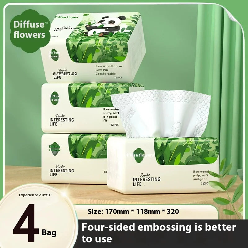 Soft Household Facial Tissue Pack