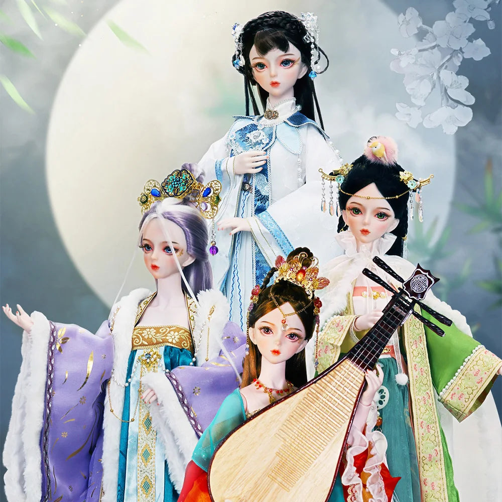 DBS 1/3 BJD toy Dream Fairy Season Series mechanical joint Body hand-painted makeup high quality 60cm collection doll sd