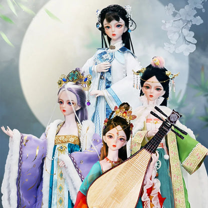 DBS 1/3 BJD toy Dream Fairy Season Series mechanical joint Body hand-painted makeup high quality 60cm collection doll sd