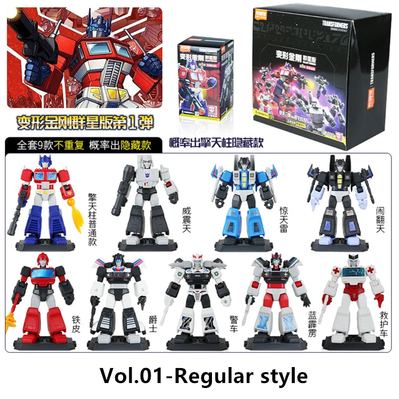 Transformer Building Blocks Blokees Optimus Prime bumblebee Limit Edition Action Figure Transforming toys Robot Model Kids Gift