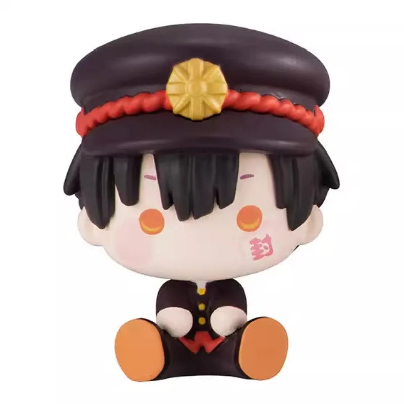 Bandai Original Gashapon Toilet-bound Hanako-kun Anime Figure Hanako Mitsuba Minamoto Kou Action Figure Toys for Boys Girls Gift