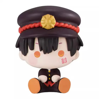Bandai Original Gashapon Toilet-bound Hanako-kun Anime Figure Hanako Mitsuba Minamoto Kou Action Figure Toys for Boys Girls Gift
