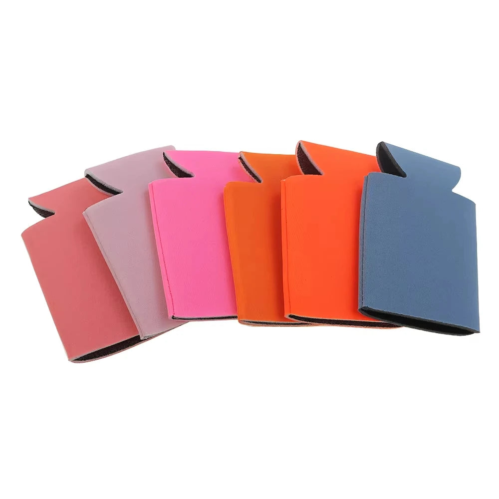 10PCS/LOT Beer Sleeves Camping Can Cup Soda Cover Neoprene Drink Cooler Portable Bottle Outdoor Sleeve for Party Wedding Birthda