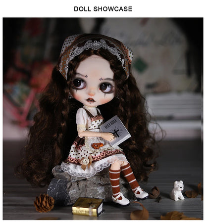 ICY DBS Blyth 1/6 doll hand-painted set double eyelids long eyelashes sleepy eyes doll set SD