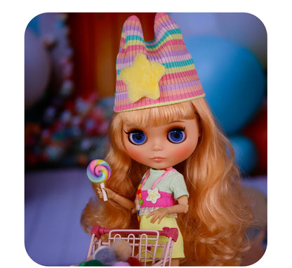 ICY DBS Blyth Doll Tan Skin Matte Face With Eyebrows Special Price 1/6 BJD JOINT body Neo Anime