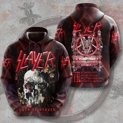 3D Rock Graphic Streetwear Hoodie