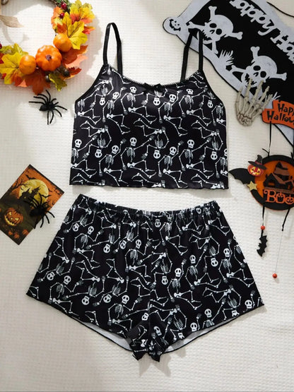 Women's Camisole & Shorts Sleepwear Set